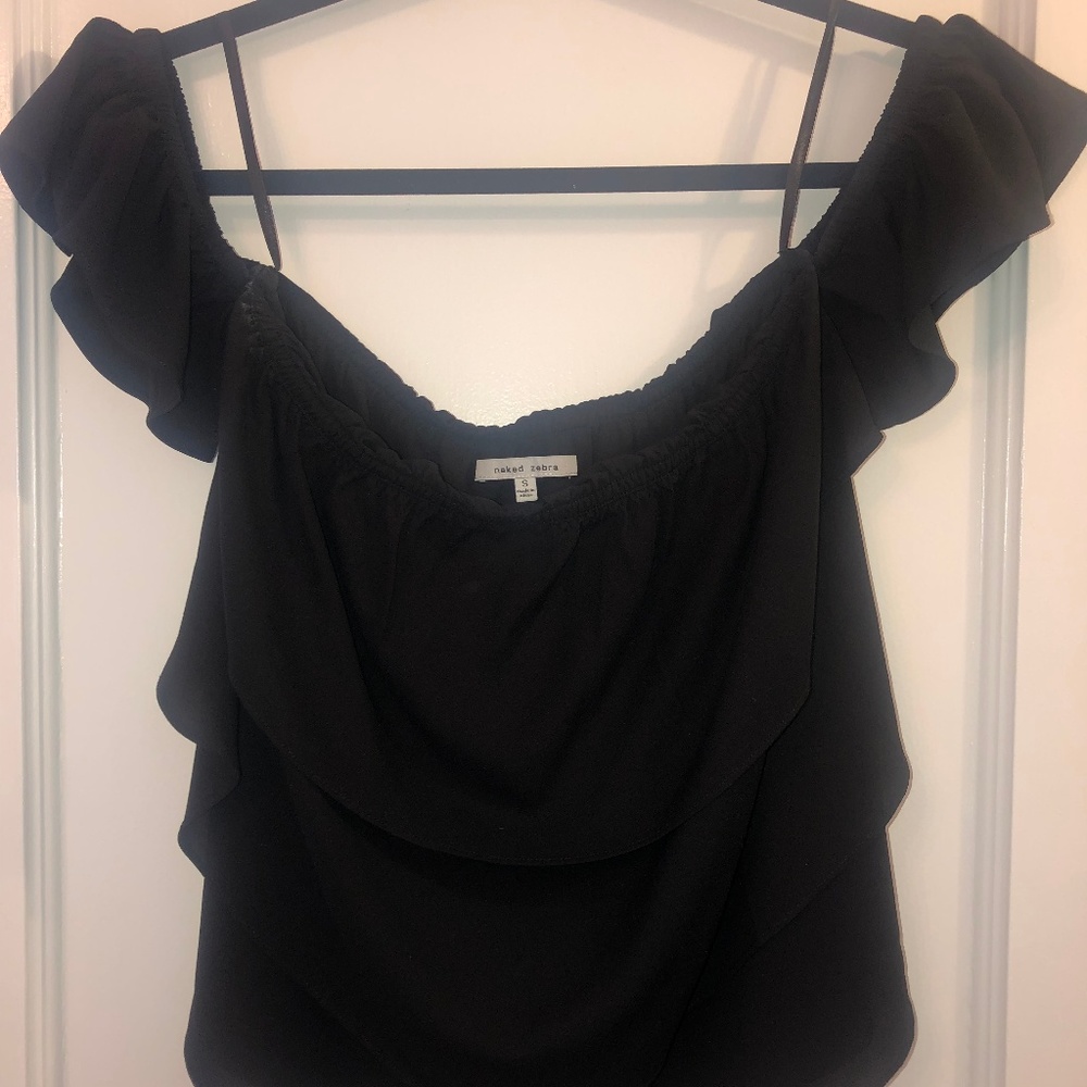 Off the Shoulder Flowy Blouse